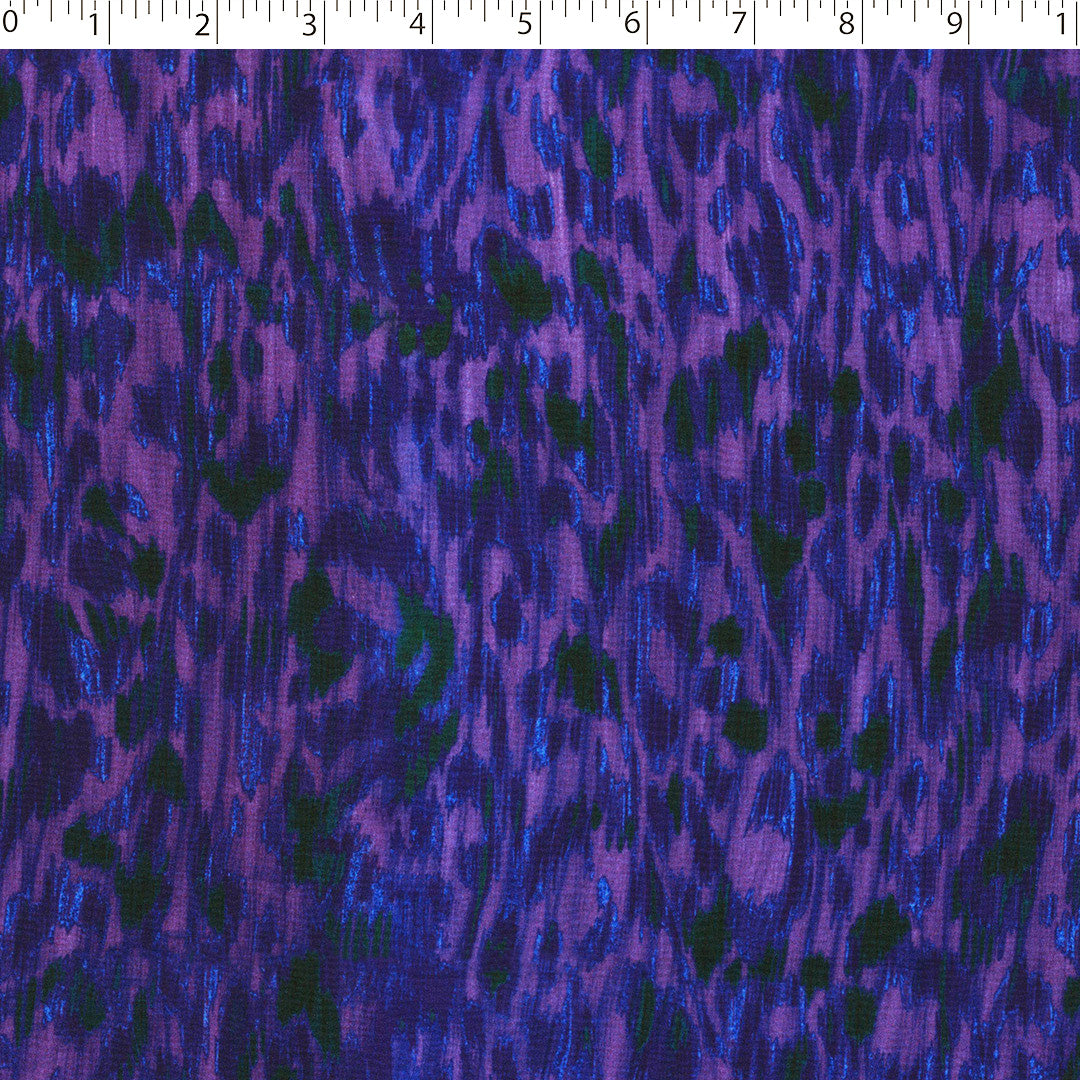 IRIS COLLECTION - CREPE PRINTS - ANIMAL IKAT