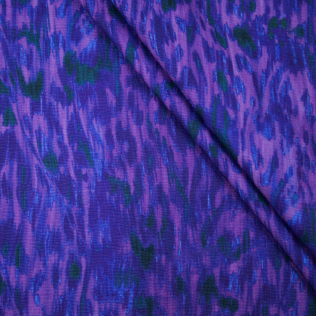 IRIS COLLECTION - CREPE PRINTS - ANIMAL IKAT