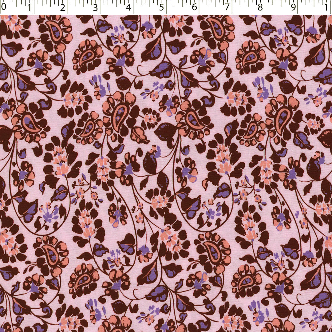 SERENA COLLECTION - CREPE PRINTS - SMALL PAISLEY