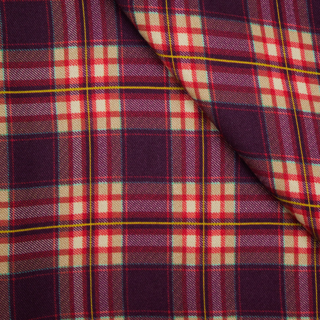 MANHATTAN - RAYON TWILL PRINTS - PLAID