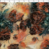 JOSEPHINE - BURN OUT PRINTED VELVET - ABSTRACT FLORAL