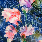 JOSEPHINE - BURN OUT PRINTED VELVET - VINEY FLORAL