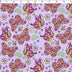 NIGHTY NITE - BRUSHED KNIT PRINTS - BUTTERFLIES
