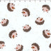 NIGHTY NITE - BRUSHED KNIT PRINTS - HEDGEHOGS