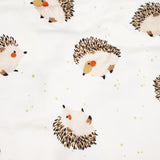 NIGHTY NITE - BRUSHED KNIT PRINTS - HEDGEHOGS