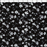 SLUMBER TIME RIB KNIT PRINTS - SMALL FLOWERS
