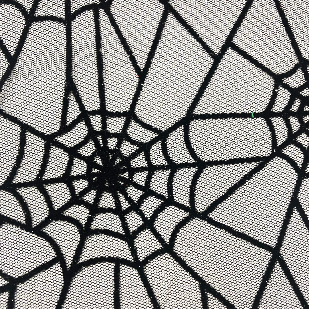 SPOOKY - FLOCKED MESH