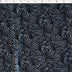 CROWN JEWELS - KNIT WITH FOIL PRINT - SWIRLING ARABESQUE