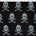 KATIE COLLECTION - VELVET PRINTS - SKULL KNIT