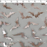 SPOOKY ORGANZA WITH FOIL - BAT