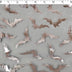 SPOOKY ORGANZA WITH FOIL - BAT