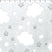 white and grey cloudy polyester burnout frosted chenille print