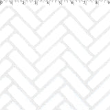 white chevron polyester burnout frosted chenille print