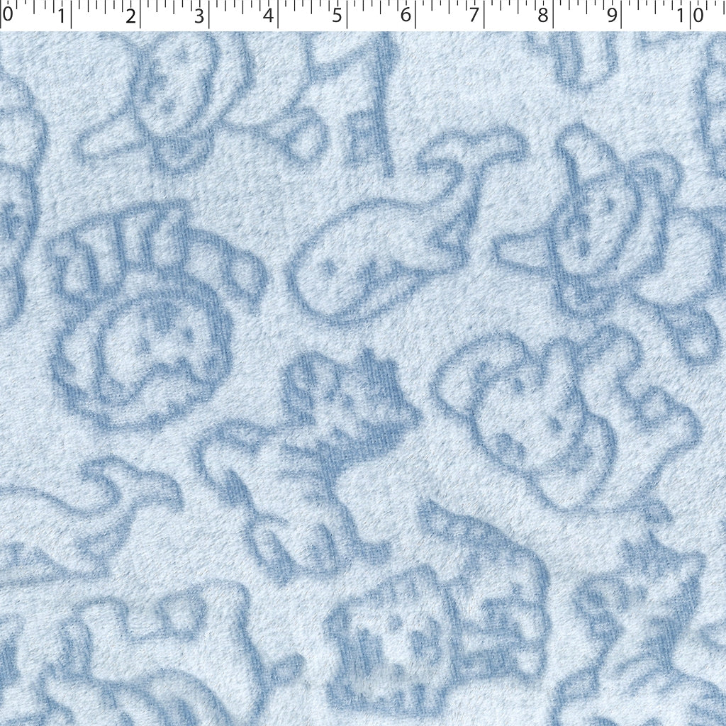 BURNOUT FROSTED CHENILLE PRINTS