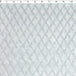 white polyester embossed diamond chenille
