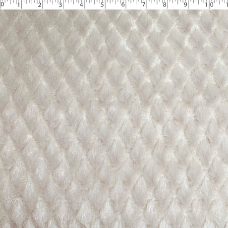lt taupe polyester embossed diamond chenille
