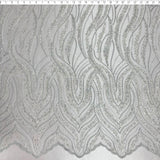 LUCIANA EMBROIDERED SEQUIN TULLE - LINES
