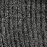 black polyester mini cord chenille