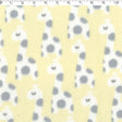 light yellow sweet giraffe fleece print