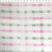 rose paint brush plaid fleece print
