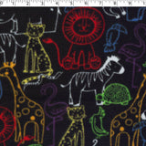 MOUNTAIN FLEECE PRINTS BABY - ZOO PALS