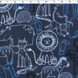 MOUNTAIN FLEECE PRINTS BABY - ZOO PALS