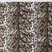 taupe medium weight polyester fleece leopard print 