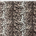 taupe medium weight polyester fleece leopard print 