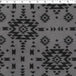gray monotone navajo fleece print