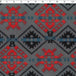 navajo diamond neutral gray fleece print