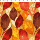 MOUNTAIN FLEECE PRINTS - FALLING LEAVES