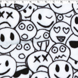 MOUNTAIN FLEECE PRINTS - KAOMOJI