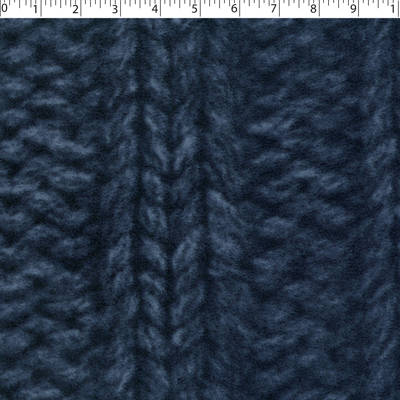 MOUNTAIN FLEECE PRINTS - CABLE KNIT TEXTURE
