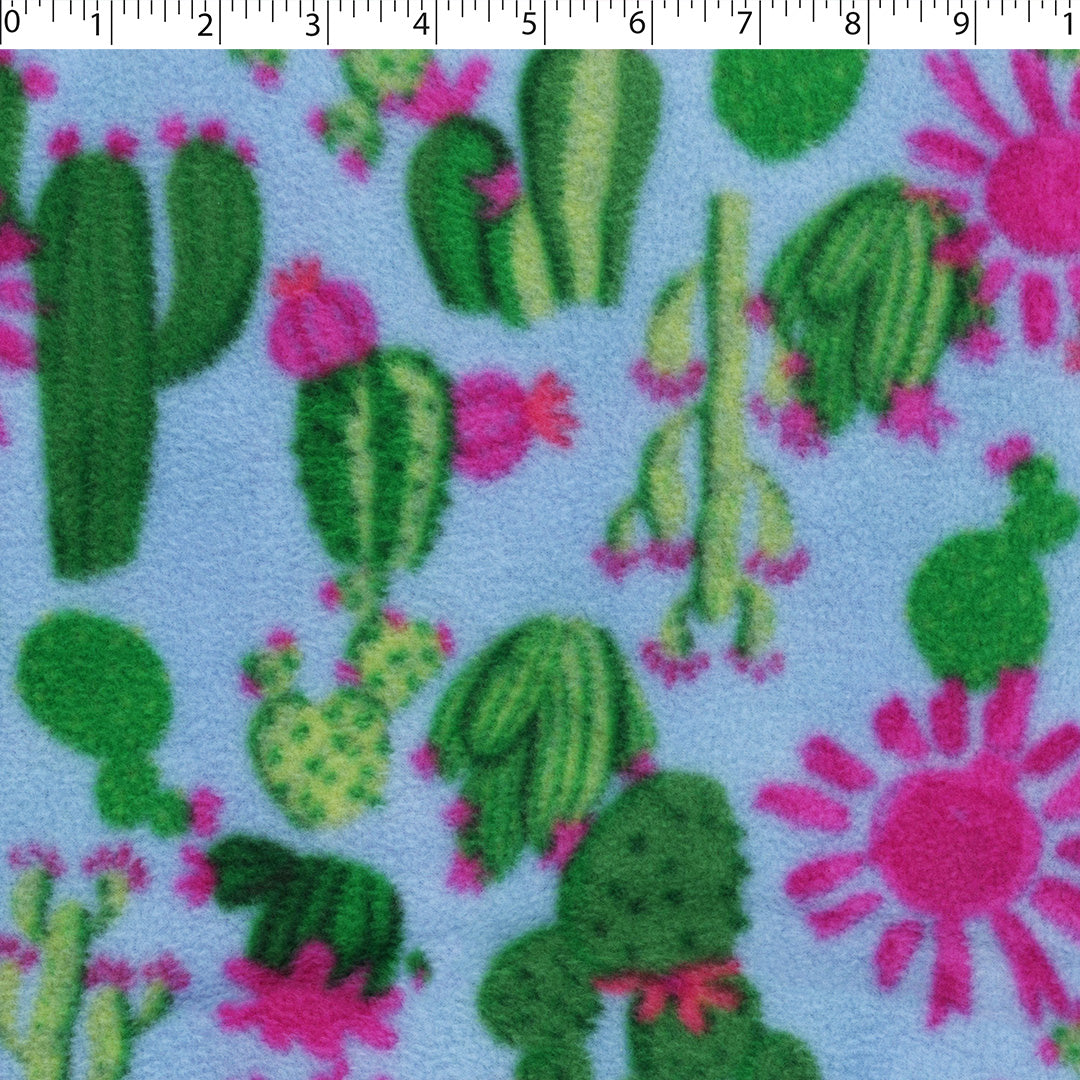 VALLEY FLEECE PRINTS - CACTI