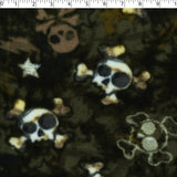VALLEY FLEECE PRINTS - SKULL STARS