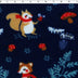 VALLEY FLEECE PRINTS - FOXY