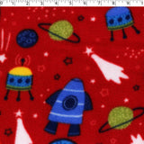 VALLEY FLEECE PRINTS - SPACESHIP