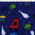 VALLEY FLEECE PRINTS - SPACESHIP