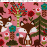 VALLEY FLEECE PRINTS - FOREST FOX