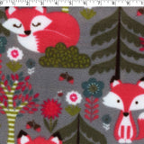 VALLEY FLEECE PRINTS - FOREST FOX