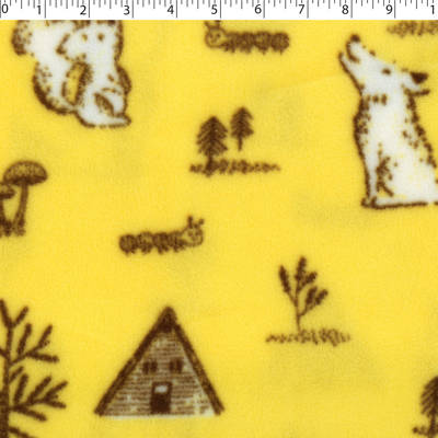 VALLEY FLEECE PRINTS - FOREST BUDDIES
