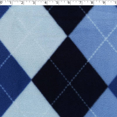 VALLEY FLEECE PRINTS - ARGYLE