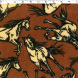 VALLEY FLEECE PRINTS - WILD HORSES