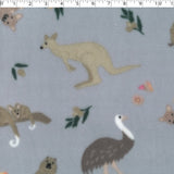 MOUNTAIN FLEECE PRINTS - BANKSIA