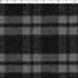 grey / black recycled poly / cotton lumberjack check plaid print