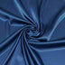 midnight polyester stretch satin