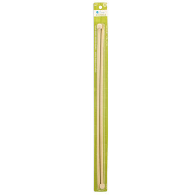 35CM BAMBOO SINGLE POINT KNITTING NEEDLES 5.50MM 8836550