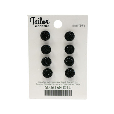 SMALL SPARKLE BUTTONS 10MM
