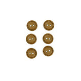 NATURAL BUTTONS 12.5MM