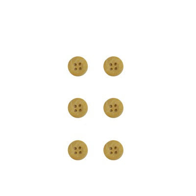 NATURAL BUTTONS 12.5MM